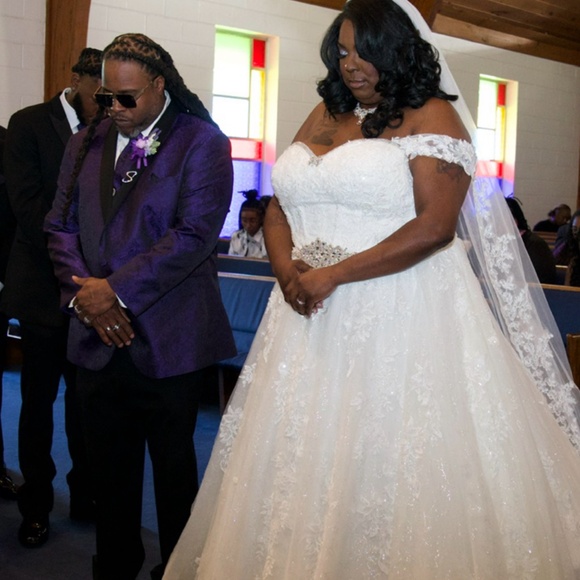 Plus Size Wedding Dress - Picture 6 of 6